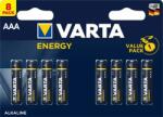 VARTA Elem, AAA mikro, 8 db, VARTA "Energy (VEEAAA8) - tutitinta