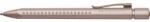 Faber-Castell Golyóstoll, 0, 5 mm, nyomógombos, rózsaszín tolltest, FABER-CASTELL "Grip 2010-M", kék (TFC243907) - tutitinta