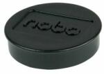 Nobo Mágneskorong, erõs, 38 mm, 10 db, NOBO, fekete (VN15312) - tutitinta