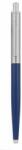 Zebra Golyóstoll, 0, 24 mm, nyomógombos, ezüst színű klip, kék tolltest, ZEBRA "901", kék (TZ83742) - tutitinta