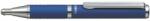 Zebra Golyóstoll, 0, 24 mm, teleszkópos, metálkék tolltest, ZEBRA "SL-F1", kék (TZ82402) - tutitinta