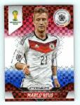 PANINI 2014-15 Panini Prizm World Cup Base Red, White And Blue Power Plaid #91 Marco Reus