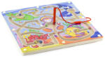 Viga Toys Labirint magnetic cu bile, in adancuri, viga (50123) - bekid