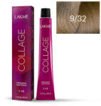 LAKMÉ COSMETICS Vopsea de par permanenta 9/32 blond foarte deschis auriu violet Collage 60ml (8429421293211)