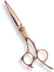 Akashi Super Cut R60RG - Foarfeca de tuns Rose-Gold cu maner offset 6 inch (SC-R60RG)