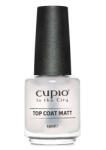 Cupio Finish mat pentru oja clasica Top Coat Matt In the City 15ml (8530)
