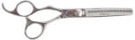 Olivia Garden Foarfeca de filat pentru stangaci 35 dinti eur 6.35 inch SilkCut (5414343002792)