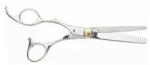 Olivia Garden Foarfeca de filat pentru stangaci 35 dinti jap 6.35 inch SilkCut (5414343002808)