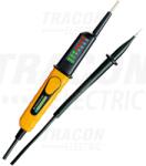 TRACON 2 pólusú feszültségvizsgáló LED kijelző 6 - 400V AC/DC (PANVOLTTESTER400)