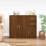 vidaXL Servantă, stejar maro, 91x29, 5x75 cm, lemn prelucrat (823276) Comoda