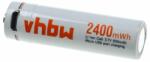 VHBW akkumulátor, újratölthető elem AAA - 650mAh, 3, 7V, Li-ion + Micro-USB csatlakozás (WB-888300047)