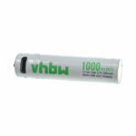 VHBW WHBW Micro újratölthető elem, akkumulátor - 280mAh, 1, 5V, Li-ion + Micro-USB csatlakozás (WB-888300051)