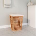 vidaXL Taburet de baie, 40, 5x40, 5x56 cm, lemn masiv de nuc (350352)