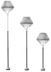 allocacoc Veioza cu picior ajustabil LightShade Tulip Standing SET EU HV Allocacoc 10420GW, 220-250V; Gri, Lemn (10420GW) - pcone