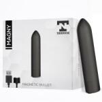 Tardenoche Magny Vibrating Bullet Magnetic USB Black Vibrator