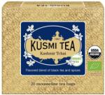 Kusmi Tea Ceai negru KASHMIR TCHAI, 20 pliculețe de ceai de muselină, Kusmi Tea