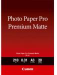 Canon Photo paper premium matte 8657B006, A3, 210 g/m2, bílý, matný inkoustový fotopapír (8657B006)