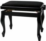  GEWA Deluxe Classic 130.320 matt fekete zongorapad