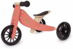 Kinderfeets Tricicleta fara pedale transformabila Tiny Tot Coral, +12 luni - Kinderfeets for Your BabyKids