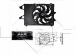 NRF Ventilator, radiator NRF 47004 (47004) - automobilus