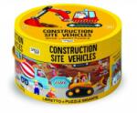 Sassi Junior Puzzle (30 piese) cu carte - Vehicule PlayLearn Toys Puzzle