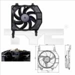 TYC Ventilator, radiator TYC 810-0029 - automobilus