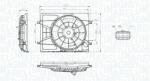 Magneti Marelli Ventilator, radiator MAGNETI MARELLI 069422796010 (069422796010) - automobilus