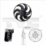 TYC Ventilator, radiator TYC 831-0009 (831-0009) - automobilus