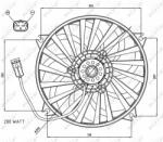 NRF Ventilator, radiator NRF 47073 (47073) - automobilus