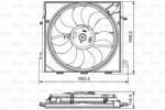 VALEO Ventilator, radiator VALEO 696873 (696873) - automobilus
