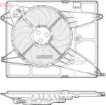 DENSO Ventilator, radiator DENSO DER15005 (DER15005) - automobilus