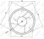 NRF Ventilator, radiator NRF 47049 (47049)