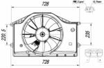 NRF Ventilator, radiator NRF 47939 (47939)