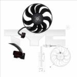 TYC Ventilator, radiator TYC 837-0001 (837-0001)