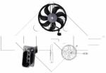 NRF Ventilator, radiator NRF 47409 (47409) - automobilus
