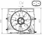NRF Ventilator, radiator NRF 47920 (47920) - automobilus