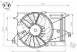 NRF Ventilator, radiator NRF 47964 (47964) - automobilus
