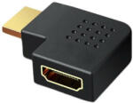 TechDelivery Adaptor HDMI Tata Mama Unghi 90° Orizontal, Extender Audio Video 4K (TD-HDAD04-90)