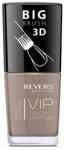 REVERS COSMETICS Lac de unghii Vip, 3D, Revers, bej, 12 ml, Nr 027 -mat