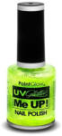 PaintGlow Lac de unghii cu sclipici, stralucitor in lumina UV, Glitter Me Up! UV, A41 Mint Green