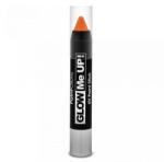 Paint Glow Creion stralucitor in lumina UV, pentru fata si corp, Portocaliu GLOW ME UP!
