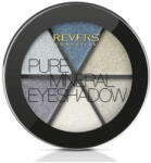 REVERS COSMETICS Set 6 culori fard de pleoape Pure Velvet Pearl, Revers, 05P, gri