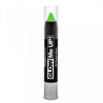 Paint Glow Creion stralucitor in lumina UV, pentru fata si corp, Verde GLOW ME UP!