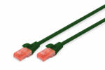 ASSMANN CAT6 U-UTP Patch Cable 0, 5m Green (DK-1612-005/G) - tobuy