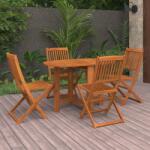 vidaXL Set mobilier de grădină, 5 piese, lemn masiv de acacia (3086969)