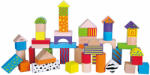 Viga Toys Építőkocka 3 cm-es színes 50 darabos (FK5333)