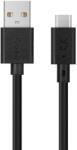 XQISIT Charge & Sync Cable USB C 2.0 to USB A 300c (31298) - pcone