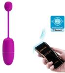 Pretty Love Ou Vibrator Nymph, 12 Moduri Vibratii, Bluetooth Control Free App, Silicon, Mov