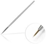 Silcare Pensulă de unghii pentru decorațiuni, 4 mm Silver - Silcare Brush 00