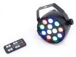 Thunder Germany LPB-121 (12x1W) Mini LED PAR fényeffekt + DMX + TÁVIRÁNYÍTÓ + AKKU - mkaudio